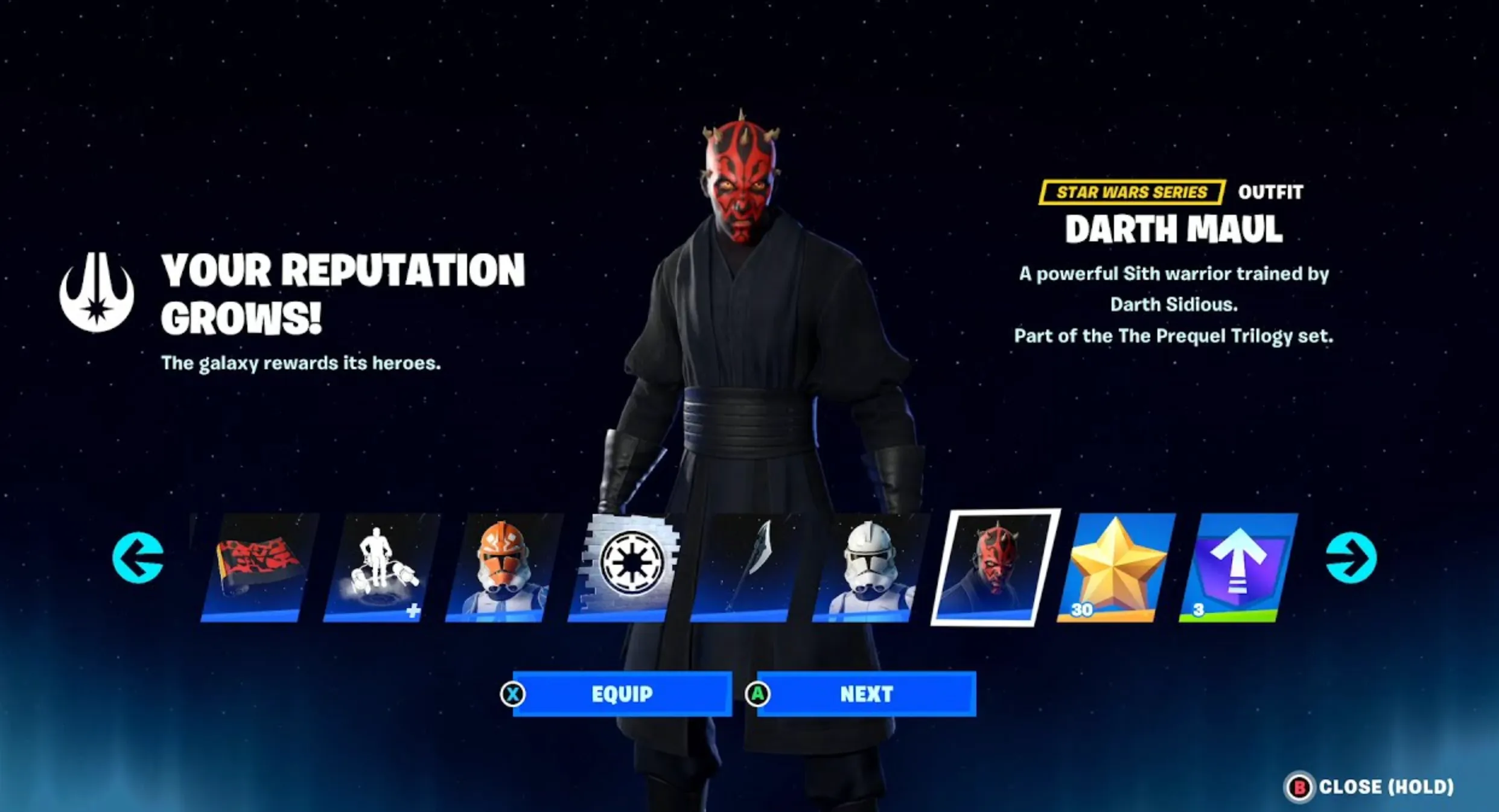 Darth Maul fortnite